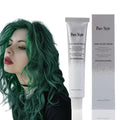 PureStyle 100g Professional Permanent Hair Color Dye Cream Ammonia Free, Long Lasting Ash Green Brown Color, Natural Shine, For All Hair Types Easy At Home Application (9/21 Ash Green Brown)