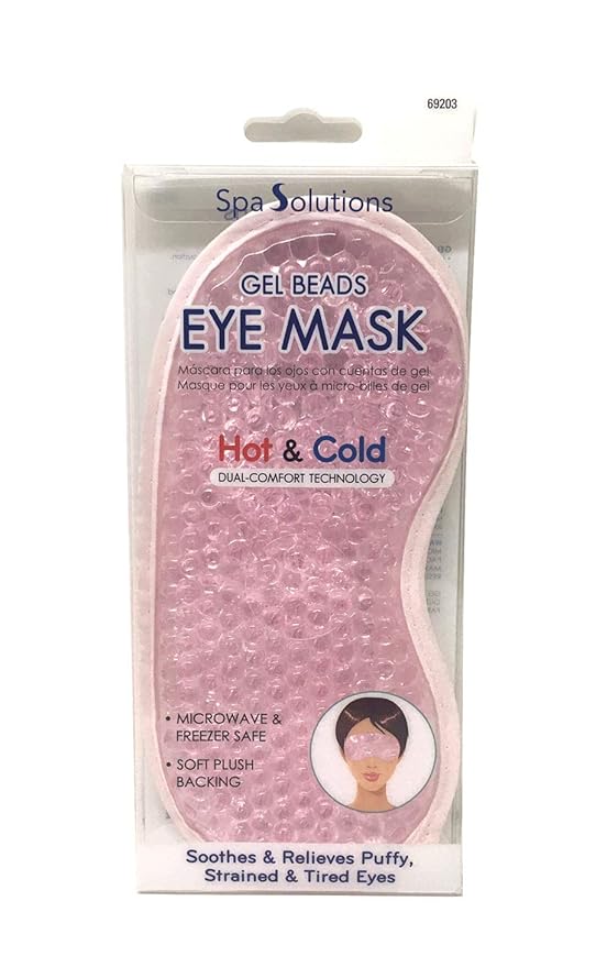 Cala Pink gel beads eye mask
