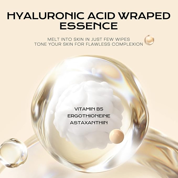 MISTINE Hydrating Makeup Face Primer, 8 Types of Hyaluronic Acid Blur Makeup Primer, Vitamin B5, Skin Perfecting & Smoothing Makeup Primer for Mature Skin,1 Oz