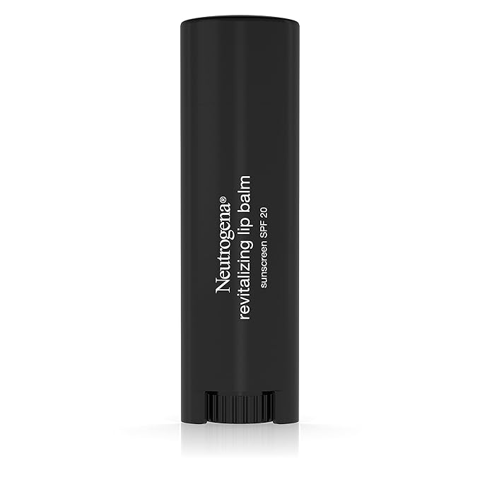 Neutrogena Revitalizing and Moisturizing Tinted Lip Balm with Sun Protective Broad Spectrum SPF 20 Sunscreen, Lip Soothing Balm with a Sheer Tint in Color Sunny Berry 30,.15 oz