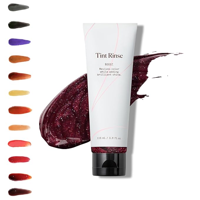 eSalon Color Depositing Hair Color Booster Treatment - Tint Rinse Hair Toner & Enhancer - Professional-Grade Mask - Apply with Shampoo & Conditioner (Purple)