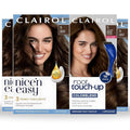 Clairol Nice'n Easy 5 Medium Brown Permanent Hair Dye & Root Touch-Up Multi-Pack Bundle