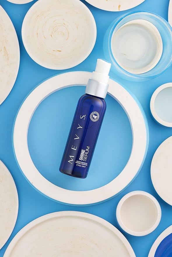 Shine Serum 2 Oz. (Color Protection - Thermal Protection), Hair Serum for Split Ends and Healthy Hair, Hair Style and Frizz Control, Hair Protector for Heating Tools, Seal Color and Color Care