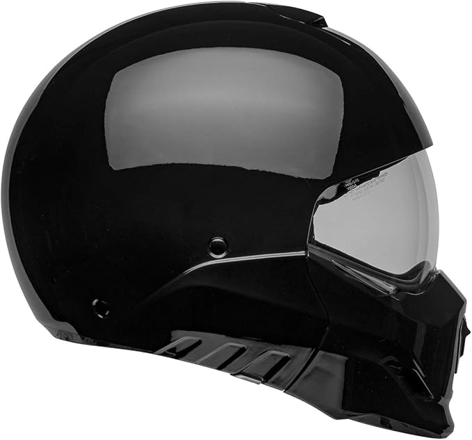 Bell Moto Broozer Gloss Black Large