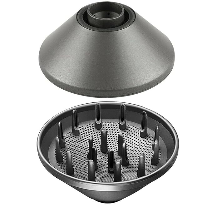 Gentle Air Attachments/Diffuser/Styling/Concentrator/Smoothing Nozzle Accessories for Dyson Supersonic Hair Dryer HD01,HD02,HD03 (Diffuser)