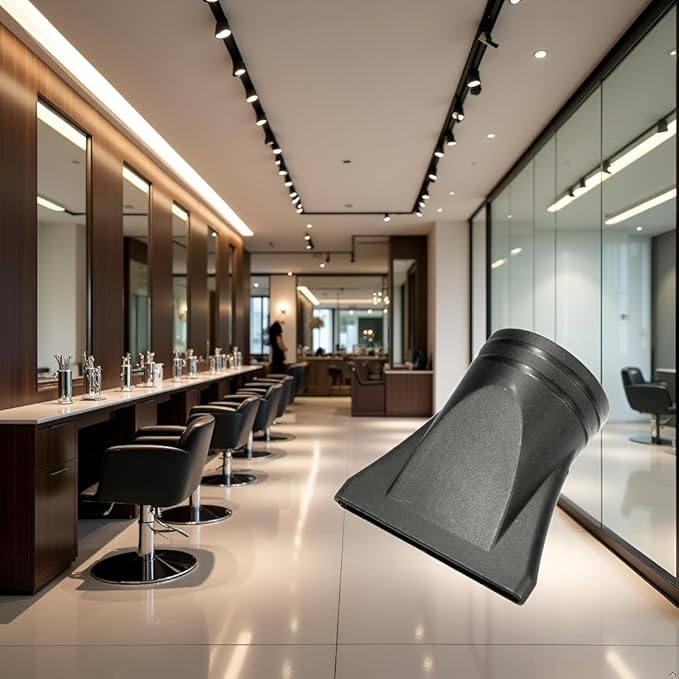 2Pcs Hair Dryer Nozzle Attachment, Wide Airflow Concentrator for Faster Drying, Lightweight Design, Hair Styling Tools Accessories