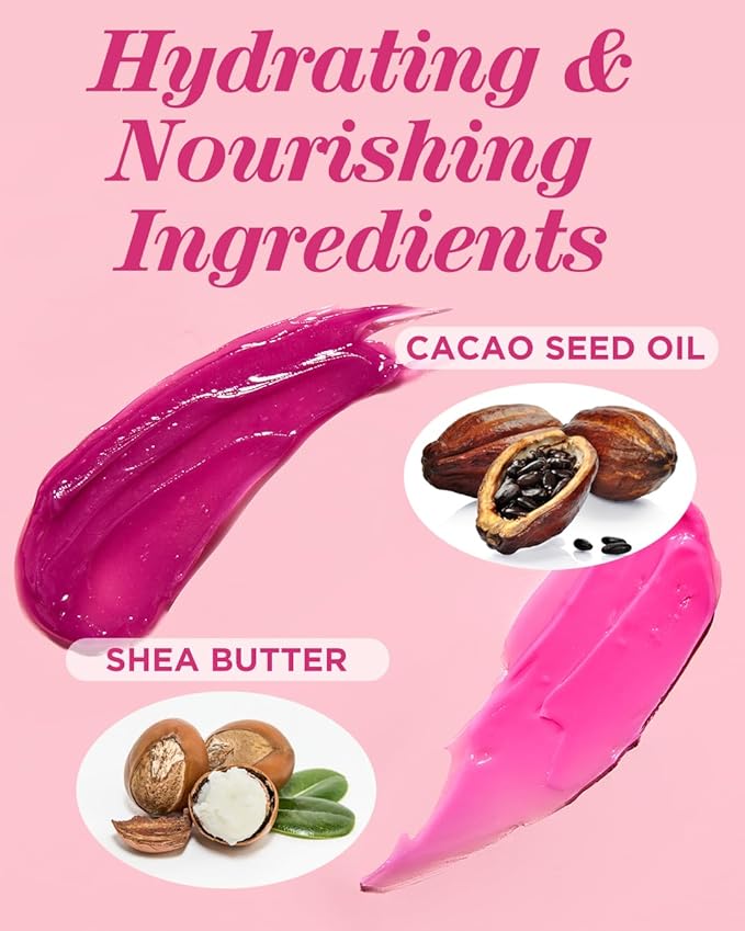 TOUCH IN SOL Pretty Filter Lip Plumping Mask - Lip Volumizing and Moisturizing with Shea Butter, Korean Skincare - Hydrating, Lip Repair, Lip Plumps, Raspberry Scent