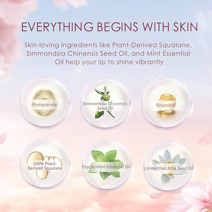 CATKIN Lip Balm Color Tinted Changing Lipstick Ultra Hydrating Lip Moistrurizer Chapstick with Vitamin E Nourishing For Cracked & Dry Lips 0.12 oz 2pcs (01+08)