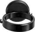 Hair Dryer Holder with Hook, Wall Mounted Bathroom Blow Dryer Storage Stand Self Adhesive Mount Hairdryer Hanger Rack Organizer for Salon Barber Shop Cabinet Hair Care Styling Tools (Black)