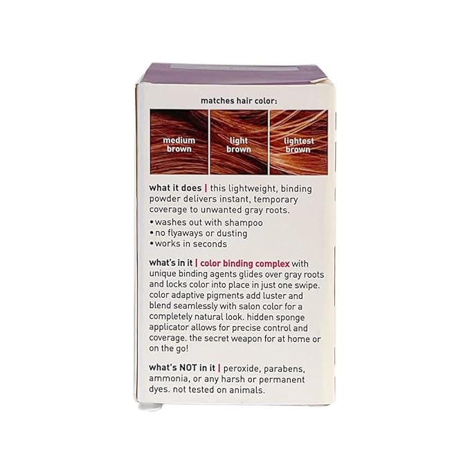 Style Edit Root Touch Up Powder, to Cover Up Dark Roots and Grays Between Salon Visits, Water Resistant, Non-Sticky, Compact And Mess-Free, Medium Brown Hair Color (Pack of 3)