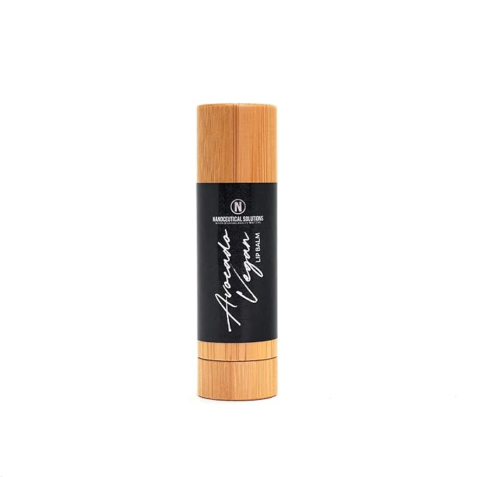 AVOCADO VEGAN LIP BALM, Clean, Light, Highly Nutritious Avocado & Shea Butter Lip Balm, Penetrates Deep Tissue and Protects Chapped Dry and Sore Lips.