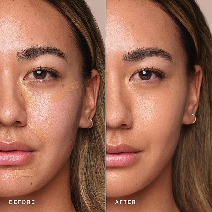 Jouer Essential High Coverage Concealer Pen - Under Eye Concealer for Dark Circles - Brightening Makeup for Eye Circles - Color Corrector Eye Primer with Hyaluronic Acid and Vitamin E