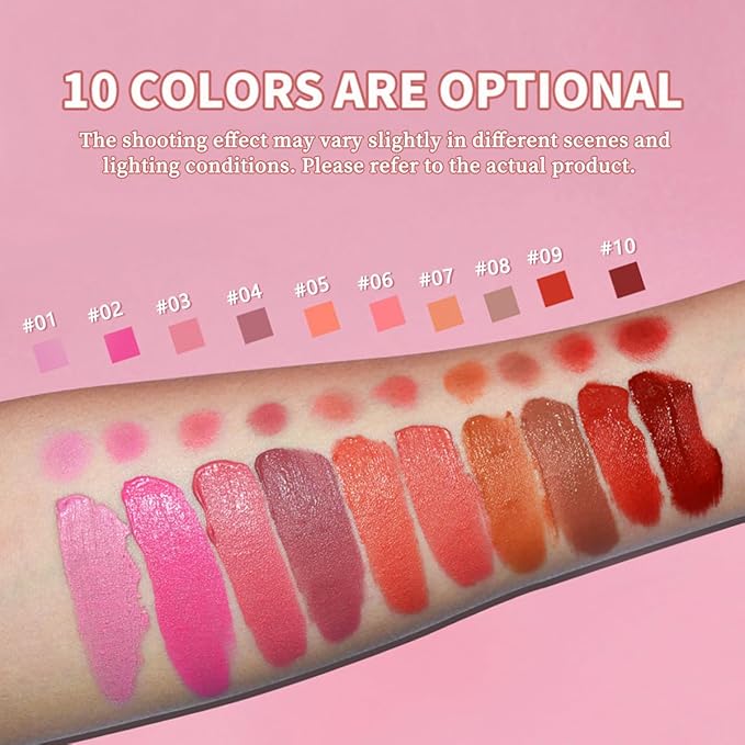 Liquid Blush, Long-lasting & Blendable Liquid Blush for High-Pigment Color, Achieve a Soft, Dewy, Healthy Natural Finish (05-Warm Orange, 0.2 Ounce)