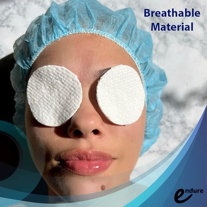 Endure Disposable Bouffant cap- Blue, Hair Head Cover Net, Handmade, Nonwoven PP, Case of 400 (21")