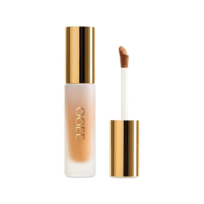 Ogee Complexion Perfecting Under Eye Concealer - Certified Organic Full Coverage Concealer - Buildable Coverage - BALSAM 5.25W - Medium Tan (Warm Undertones)