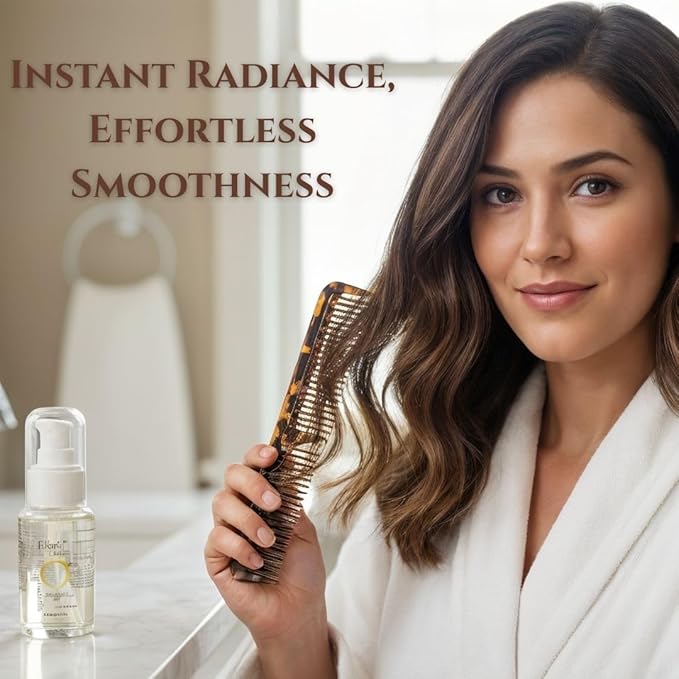 Elixir of Hair – Argan Oil Serum for All Hair Types | Smooths, Strengthens & Restores Shine | Lightweight, Non-Greasy & Color-Safe Formula (1.69 fl oz / 50 ml)