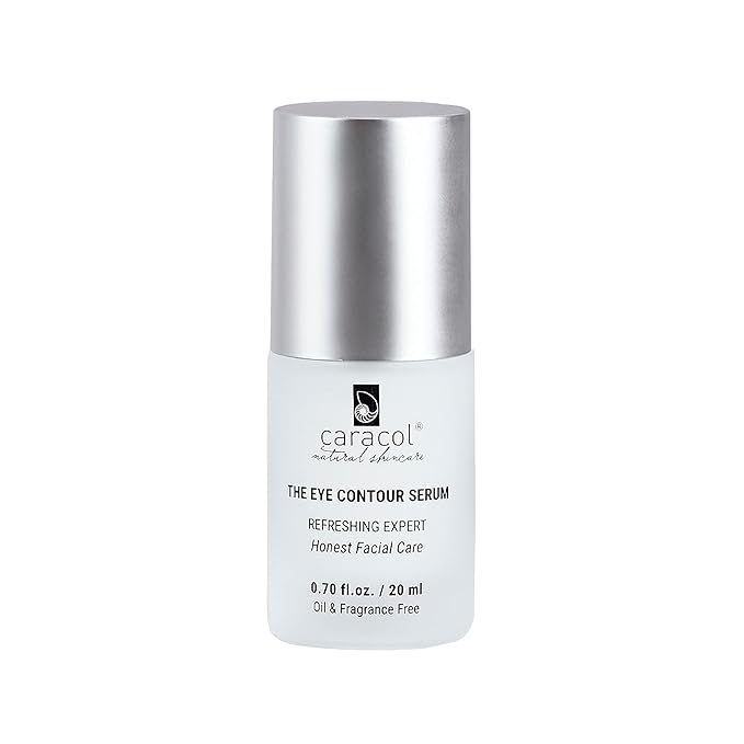 Revitalizing Eye Serum w/Snail Secretion Filtrate, Vitamin E, Chamomile & Aloe Vera - Under Eye Care for Moisturizing and Hydrating - No Parabens & No Sulfates (0.70 fl. oz)