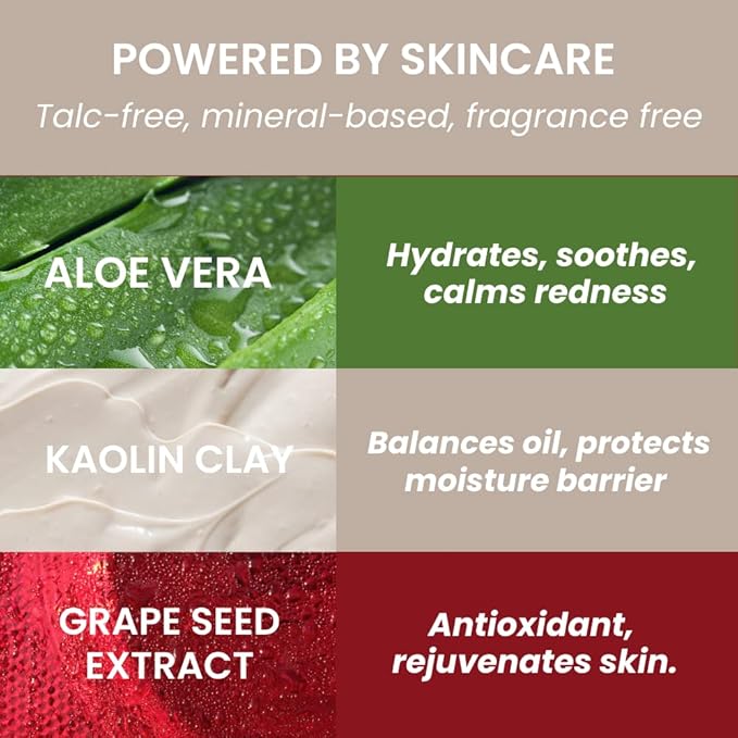 True + Luscious Sheer Halo Complexion Powder – Natural Matte Finish Foundation, Sheer to Medium Coverage – Clean, Vegan and Cruelty Free Powder Foundation – 0.32 oz