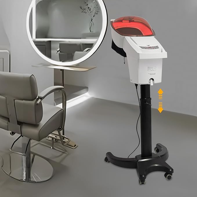 Professional Salon Hair Steamer Machine, 700W Professional Deep Conditioning Hair Steamer, Ozone Hair Care Spa Steamer, Beauty Salon Equipment Oil Treatment Machine