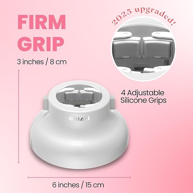 Universal Hair Diffuser “Super Sturdy” 1.7 Inch to 2.6 Inch for Natural Curly and Wavy Hair, Hair Dryer Attachment (Black Matte)