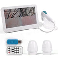Scalp and Skin Analysis Machine, 12 Inch Digital Scalp Camera with 50x/200x Lenses, Rechargeable Skin Health Detection Use for Home, Spa and Salon