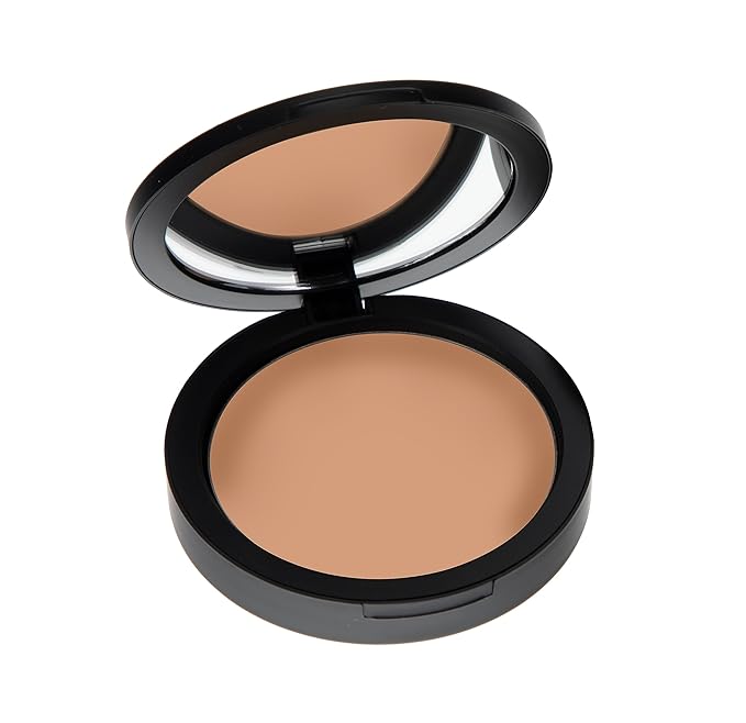 Mineral Dual Powder in Craving (Medium/Dark) | 4-in-1 Pressed Mineral Foundation with SPF 15 for Flawless Glow & Soft Looking Skin | Oil Free, Talc Free, Gluten Free | 0.45 Oz | by Mommy Makeup