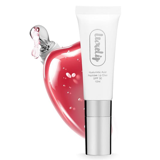 Tinted Lip Balm Elixir for OIder Women, Hydrating Vegan Lip Care with Sheer Color & Moisturizing Glow – Non-Sticky Nourishing, Lip Plumping Treatment for Soft, Smooth Lips (Rosewood 10ml)