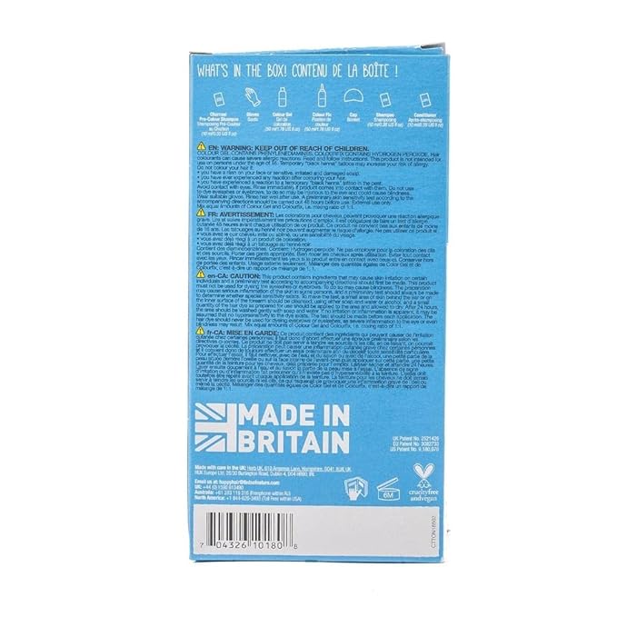 Tints of Nature 5R Rich Copper Brown Permanent Hair Dye, Nourishes Hair and Covers Greys, Ammonia-Free, 4.4 fl oz
