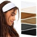 Huachi Headbands for Women Non Slip Fashion Wide Head Bands for Women's Hair for Workout Yoga Sports Exercise Elastic Hair Band Sweatbands Summer Hair Accessories