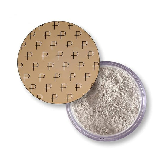 MAEPEOR Matte Setting Loose Powder 8 Colors Smooth and Lightweight Face Powder for Brightening and Setting Makeup with Face Puff (08 Snow)