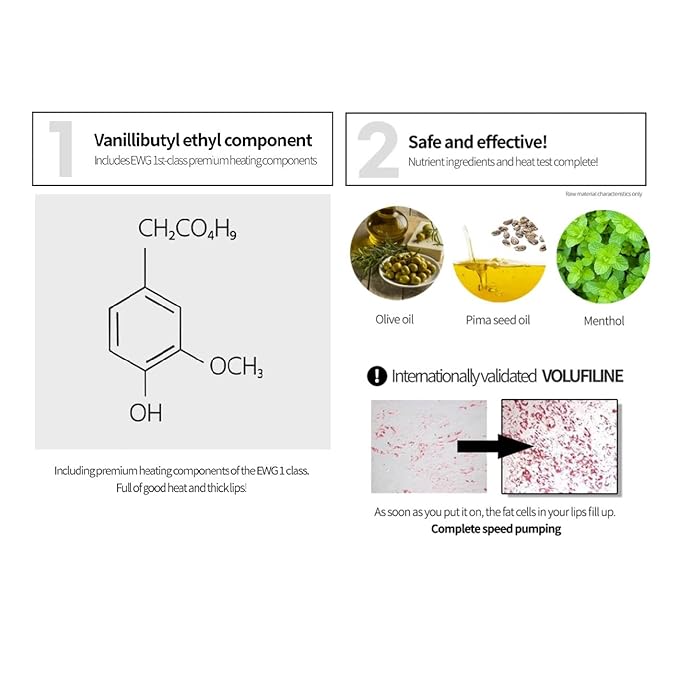 KEYBO Lip Plumper Dotom Lip Plus 16 Colors, 3 Steps Extreme Plumping Clear Lip Gloss by Essence Lip Care Oil & 16 Color Tints from Korean Makeup (01. Spring Glass)