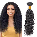 30 Inch Natural Black Kinky Curly Bundles Human Hair Color 1B Bundles Unprocessed Brazilian Virgin Remy Hair Extensions Double Weft Hair Weave