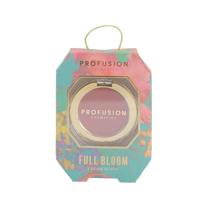 Profusion Cosmetics Cream Blush- Lightweight, Easy-Blend Creamy Texture, Soft, Natural Satin Finish Creating a Natural and Charming Makeup (Rose Petal, 1)