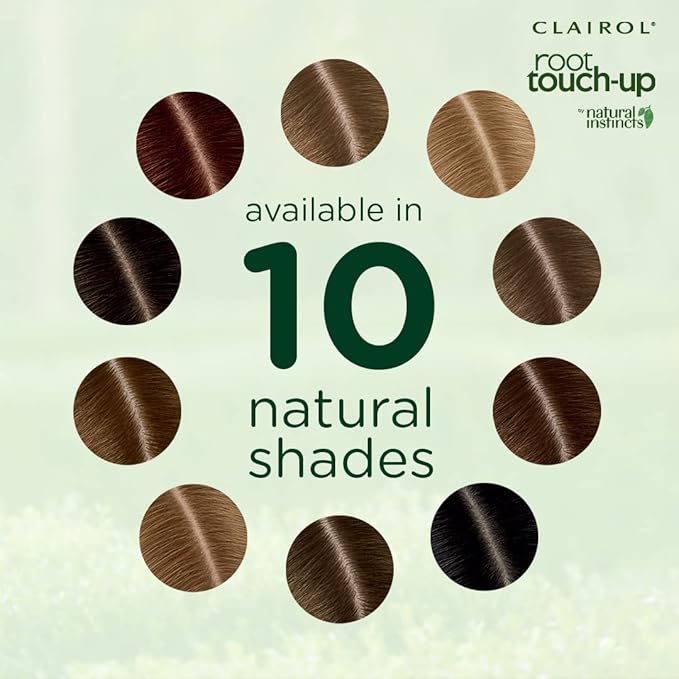 Clairol Root Touch-Up by Natural Instincts Permanent Hair Dye, 5C Cool Brown Hair Color, Pack of 2
