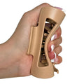 The Original Mello Hair Claw Clip Squishy Claw Clip Made in Korea Patent Pending 30021976 (Brown, Medium)