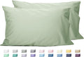Sunflower Queen Pillowcases Set of 2, 100% Cotton Queen Size Pillow Cases 2, 20×30 inches Swamp, Soft and Breathable