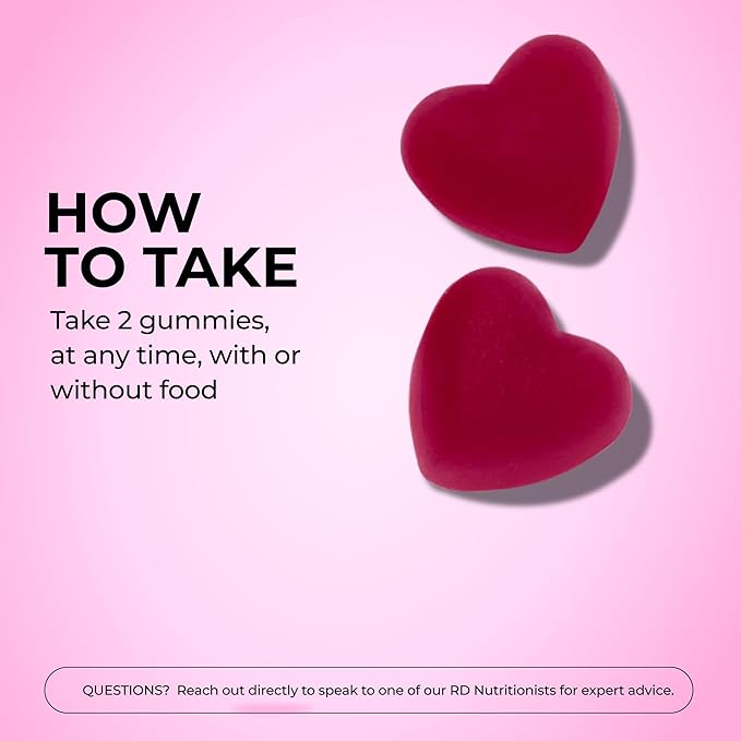 HUM Hair Strong Daily Hair Growth Gummies with Biotin, Zinc, Vitamin B12 to Support Growth, Folic Acid & Vitamin B12 Gummy Vitamins for Healthy Hair Support for Women and Men, 60 Gummies