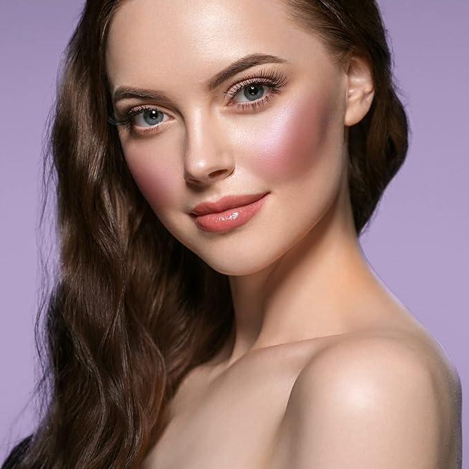 4Pcs Cream Blush Contour Highlighter Bronzer Moisturizer Stick Makeup Set #T Blush Glow3