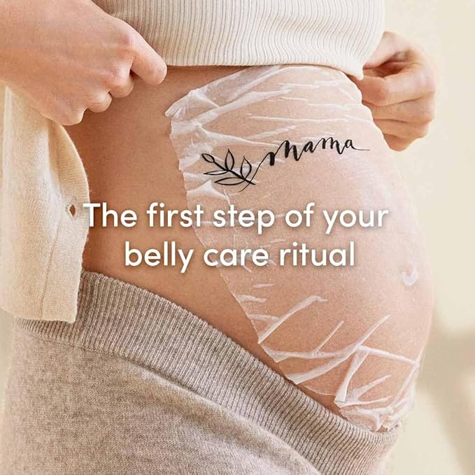 Evereden Soothing Belly Mask - 1 Belly Mask for Pregnant Women 1st & 2nd Trimester - Hydrating, Nourishing, & Soothing Pregnancy Skin Care Belly Masks - Clean & Vegan Pregnancy & Maternity Products