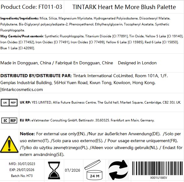 Blush Palette, Bronzer Matte Blush and Highlighter Palette, Cheek Blush Makeup, Bright Pink Blush Powder, Rose Magenta Peach Red, Talc Free