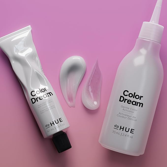dpHUE Color Dream, Golden Blonde - Ammonia-Free, Demi-Permanent Hair Color - Lasts 16 Washes - Boosts Shine - Cruelty Free, Paraben Free, Sulfate Free, Leaping Bunny Certified - 4 oz