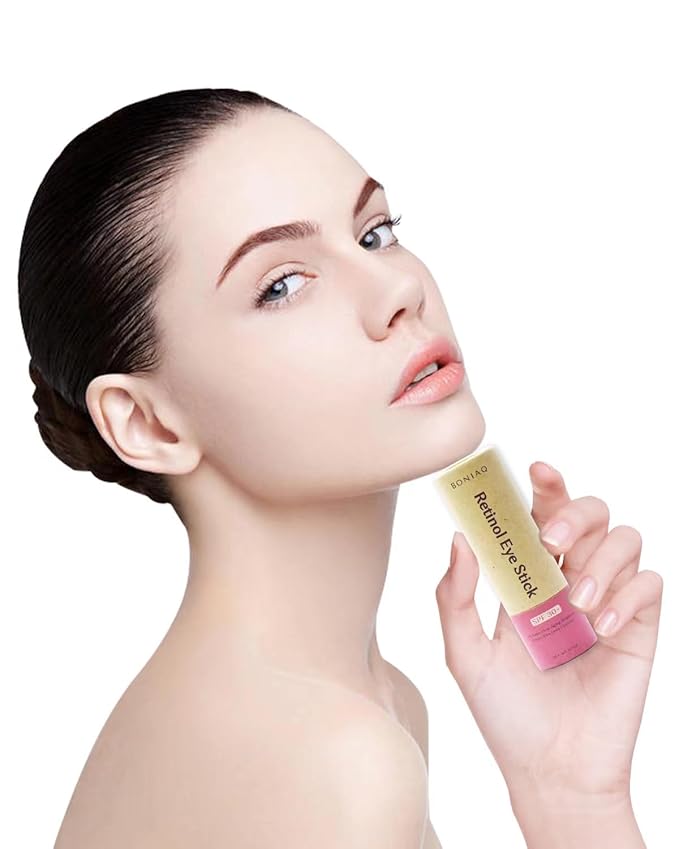 Retinol Eye Stick, Eye Brightener Balm, SPF 30+ Retinol Eye Cream With Hyaluronic Acid, For Dark Circle and Puffiness, Visible Results in 1-2 Weeks, Anti Aging Under Eye Cream for Wrinkles and Bags Reduces Fine Lines, 0.1oz