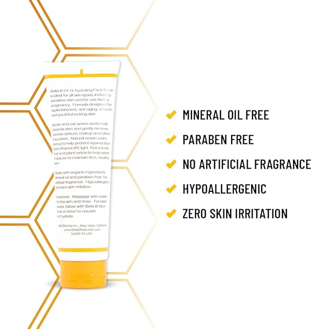 Bella B Bundle - Face Wash 4.1oz and Face Lotion 3.4oz