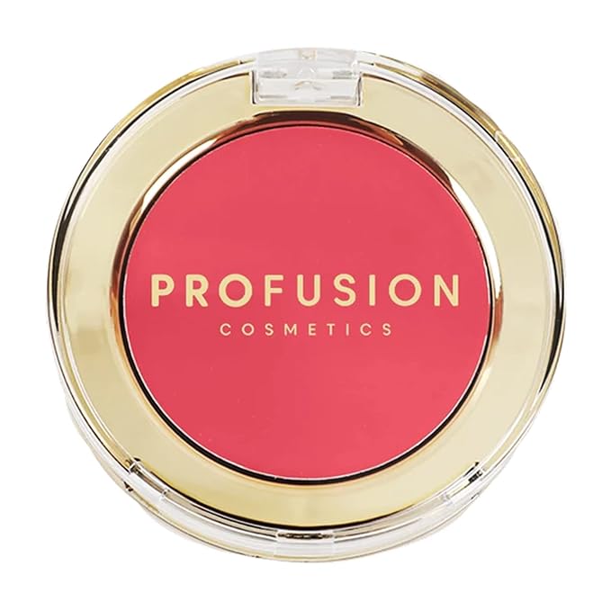 Profusion Cosmetics Cream Blush- Lightweight, Easy-Blend Creamy Texture, Soft, Natural Satin Finish Creating a Natural and Charming Makeup (Hibiscus, 1)