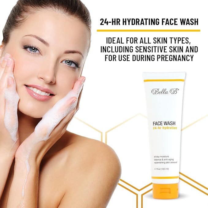 Bella B Gift Set - Face Wash 4.1oz and Face Lotion 3.4oz