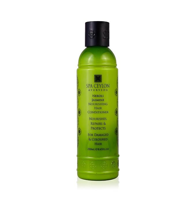 SPA CEYLON Neroli Jasmine Nourishing Hair Conditioner | Nourishes Repairs and Protects | For Damaged and Coloured Hair | Complete Natural Hair Repair