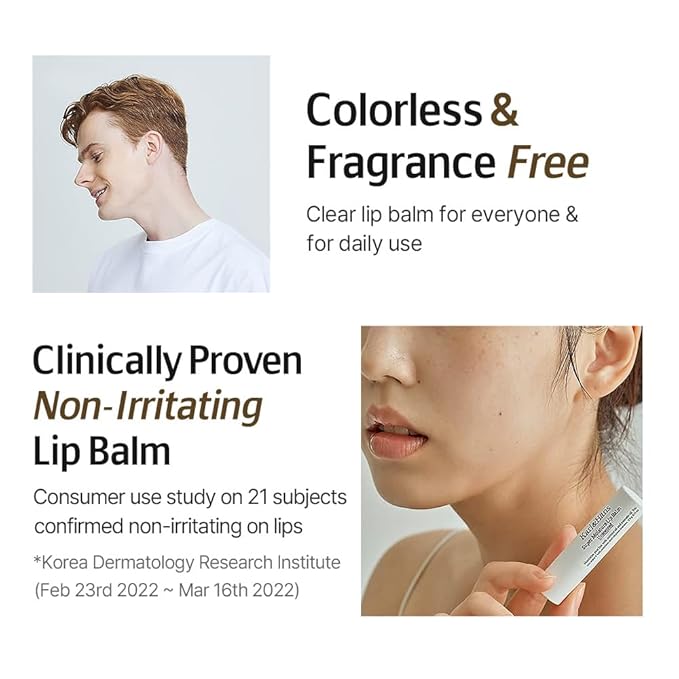 Karl&Hans Super Moisturizing Lip Balm - Unscented with Coconut & Avocado Oil for Lip Repair and Care, Soothes and Hydrates Dry Lips with Natural and Nourishing Formula - 1 Count