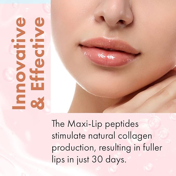 SORME Treatment Cosmetics LipThick gloss | Plumping Lip Gloss for Shiny and Fuller Looking Lips with Maxi-Lip Peptides | Unveil Shade