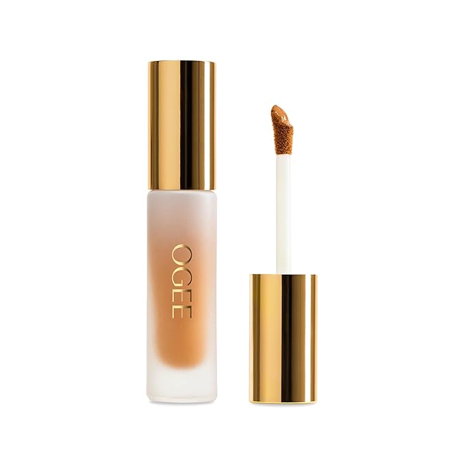 Ogee Complexion Perfecting Under Eye Concealer - Certified Organic Full Coverage Concealer - Buildable Coverage - LAUREL 6.50N - Medium (Neutral Undertones)