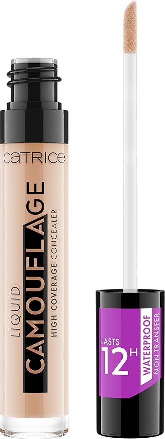 Catrice Liquid Camouflage Concealer (005 Light Natural) - Ultra Long Lasting Concealer for Optimal Coverage